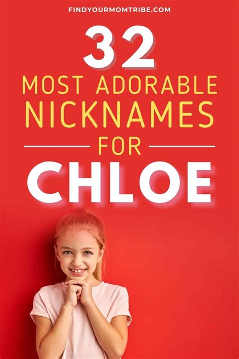nick names for chloe